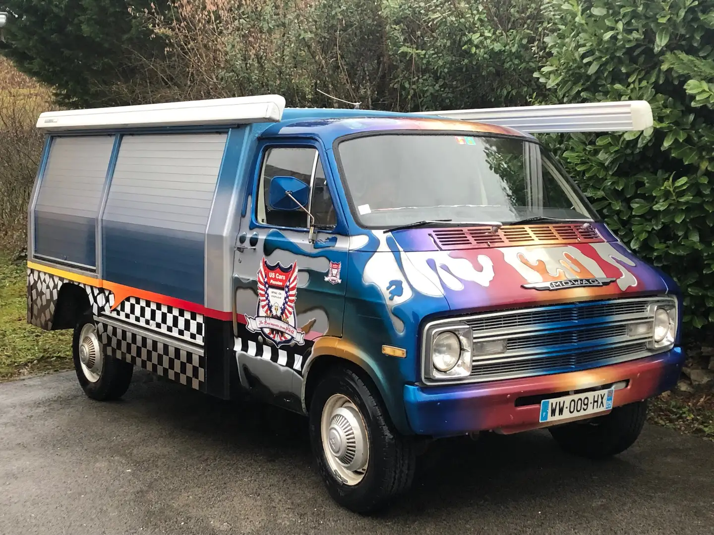 Dodge Van Mowag sur base Dodge Blu/Azzurro - 1