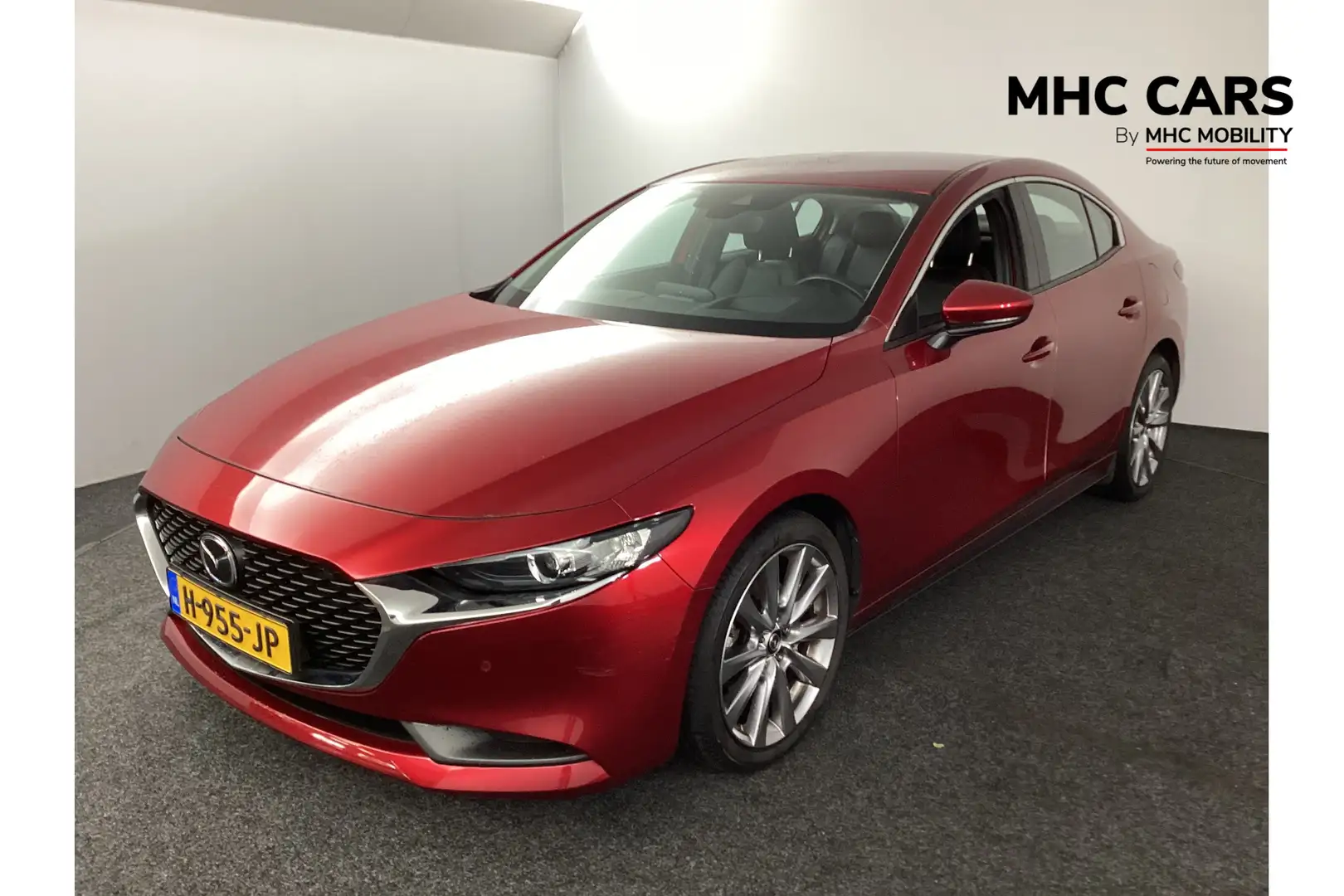 Mazda 3 2.0 e-SkyActiv-G M Hybrid 122 Comfort met Bose Rood - 1