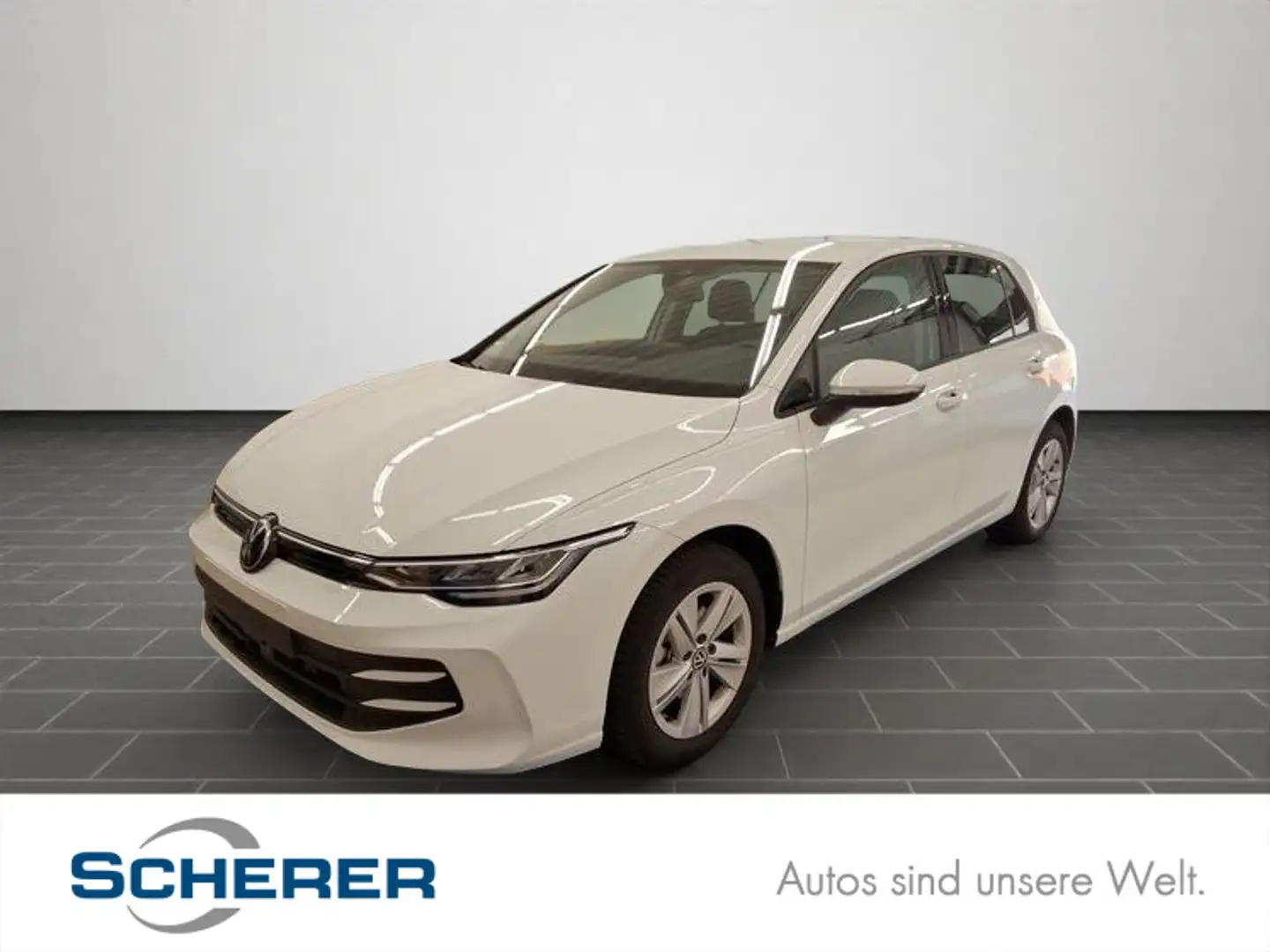 Volkswagen Golf VIII 1,5 l eTSI DSG Life PDC/LED/Sitzheizun Weiß - 1