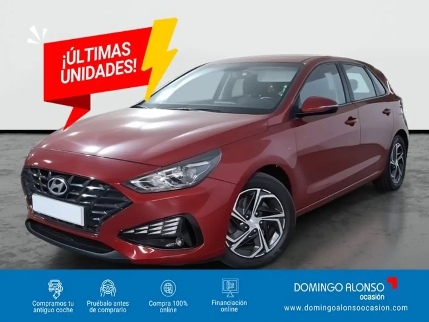Hyundai i30 FL 1.0 T-GDi 88,3 kW (120 CV) Híbrido 48V iMT 2WD Rojo - 1