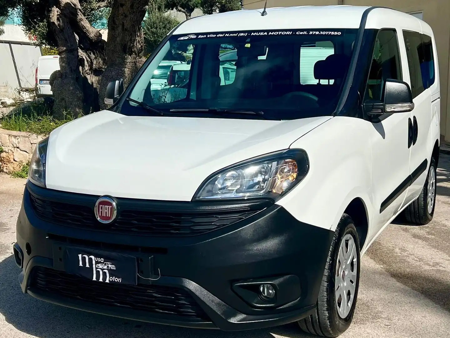 Fiat Doblo combi 5 posti euro 6 n1 pari al nuovo 11/2018 Blanc - 1