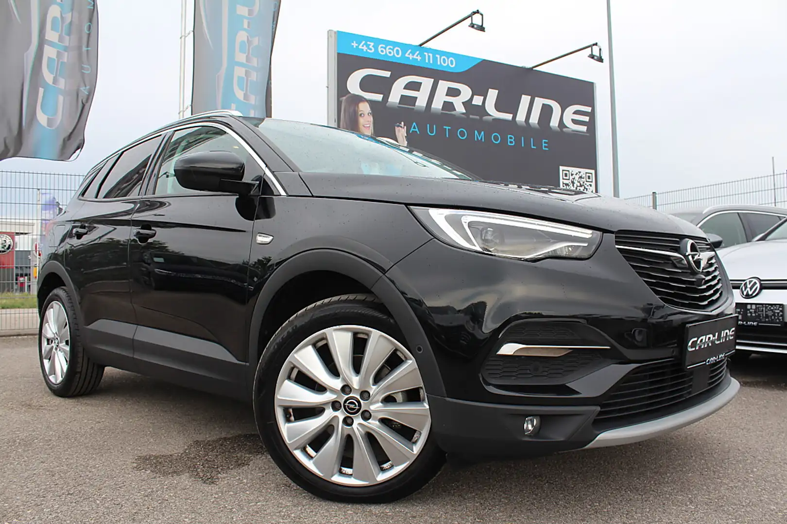 Opel Grandland X 1,5 Diesel Ultimate Aut. Start/Stopp LED ACC ME... Schwarz - 1