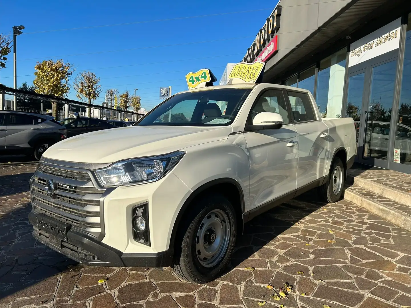 SsangYong Rexton Sports 2.2 WORK XL 4WD - NUOVO PRONTA CONSEGNA Bianco - 2