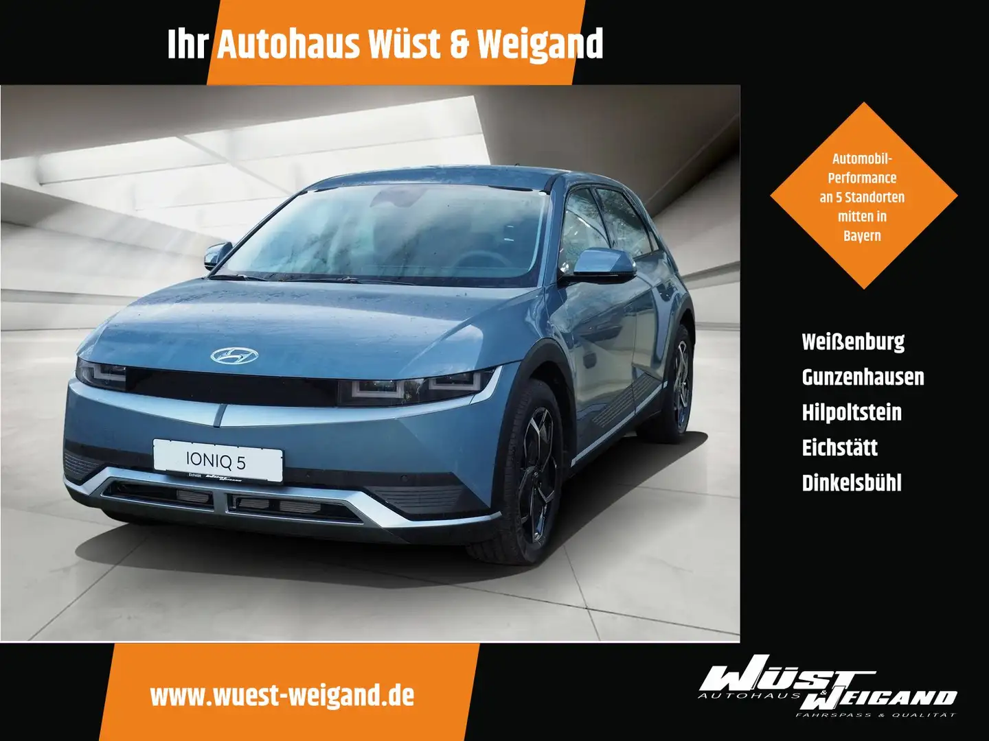 Hyundai IONIQ 5 Ioniq 5 Dynamiq LED-P Bleu - 1