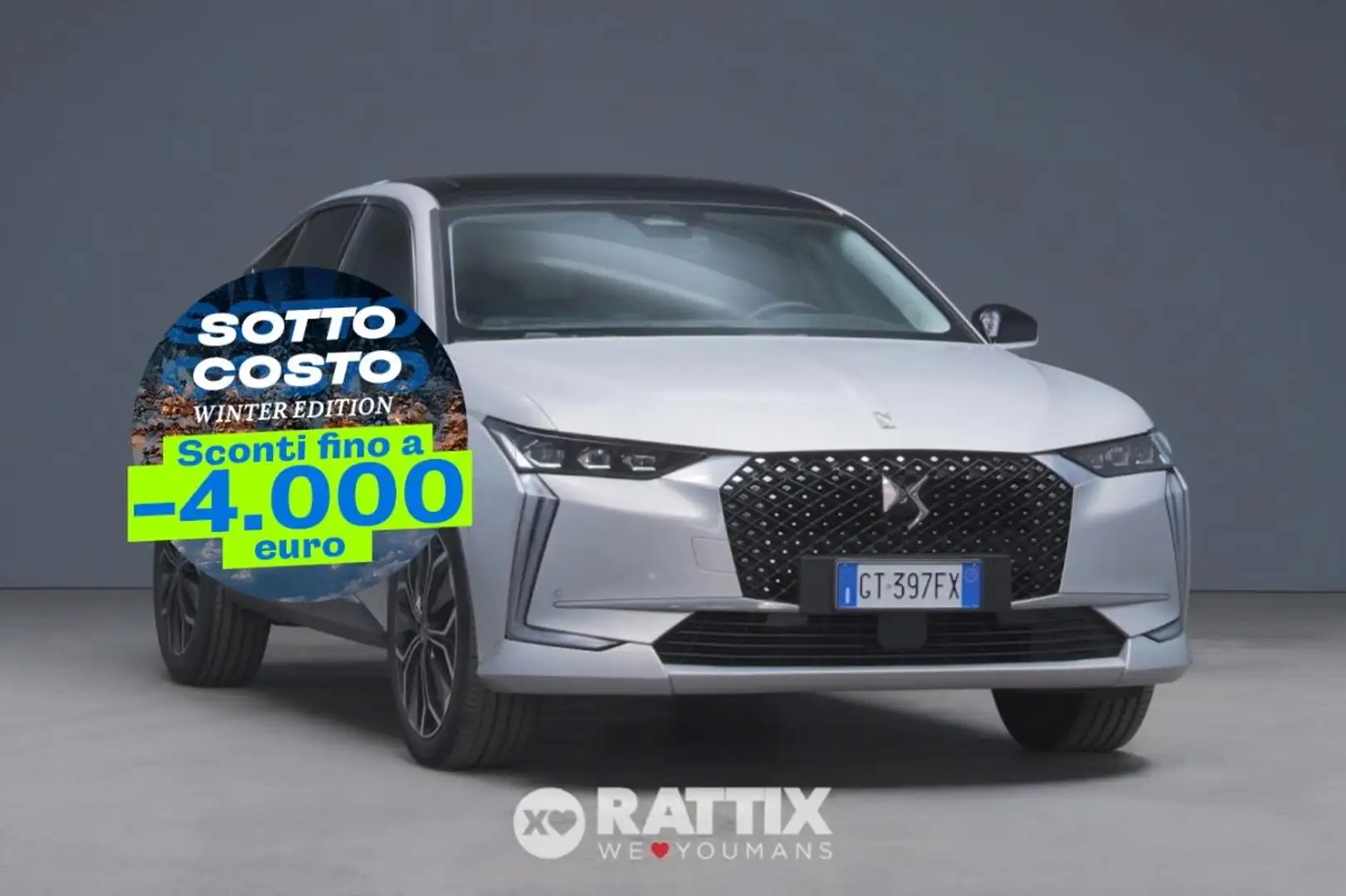 DS Automobiles DS 4 1.2 puretech 130CV Opera auto + tetto apribile Gri - 1
