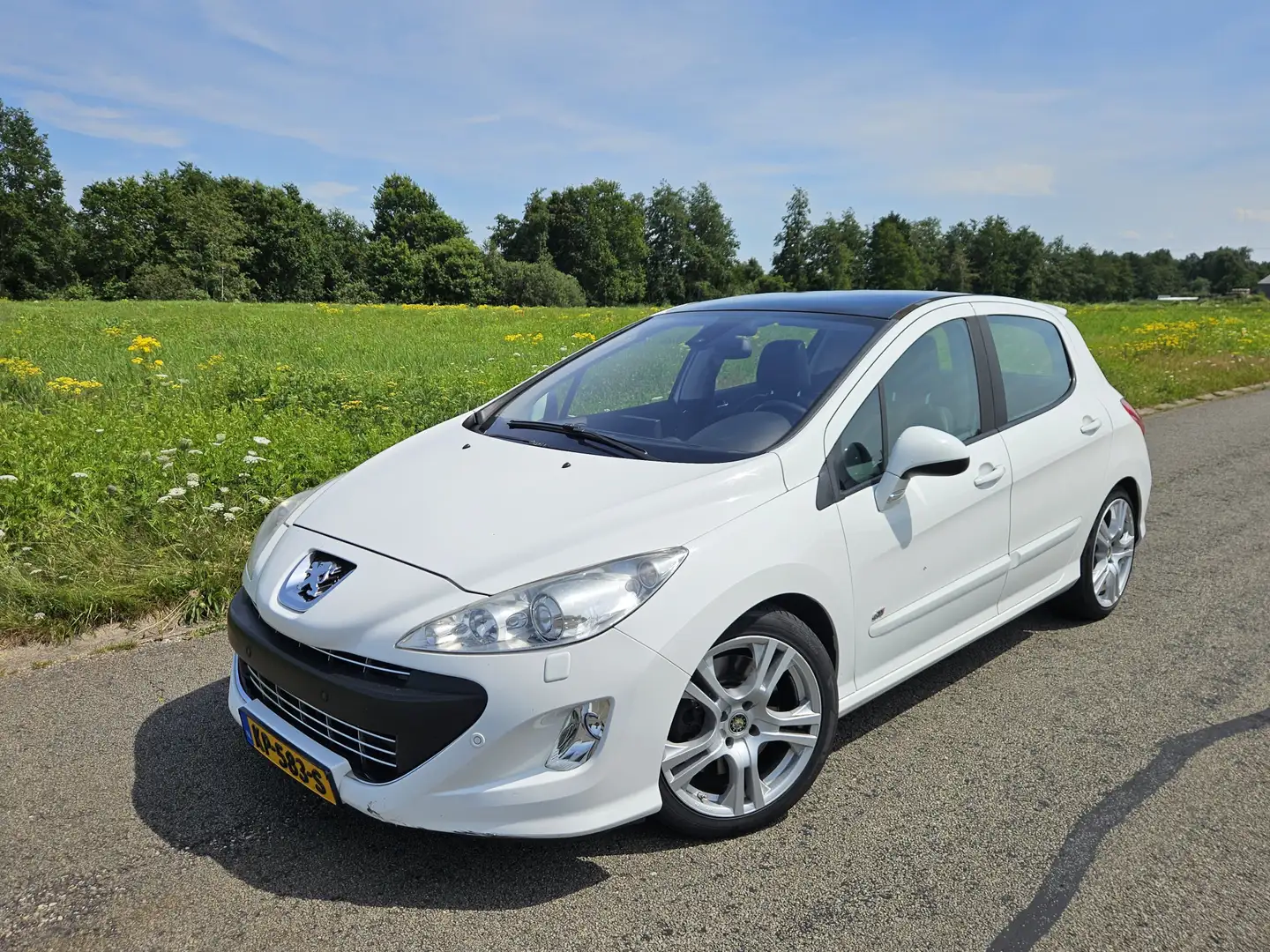 Peugeot 308 1.6 THP GTi Weiß - 1