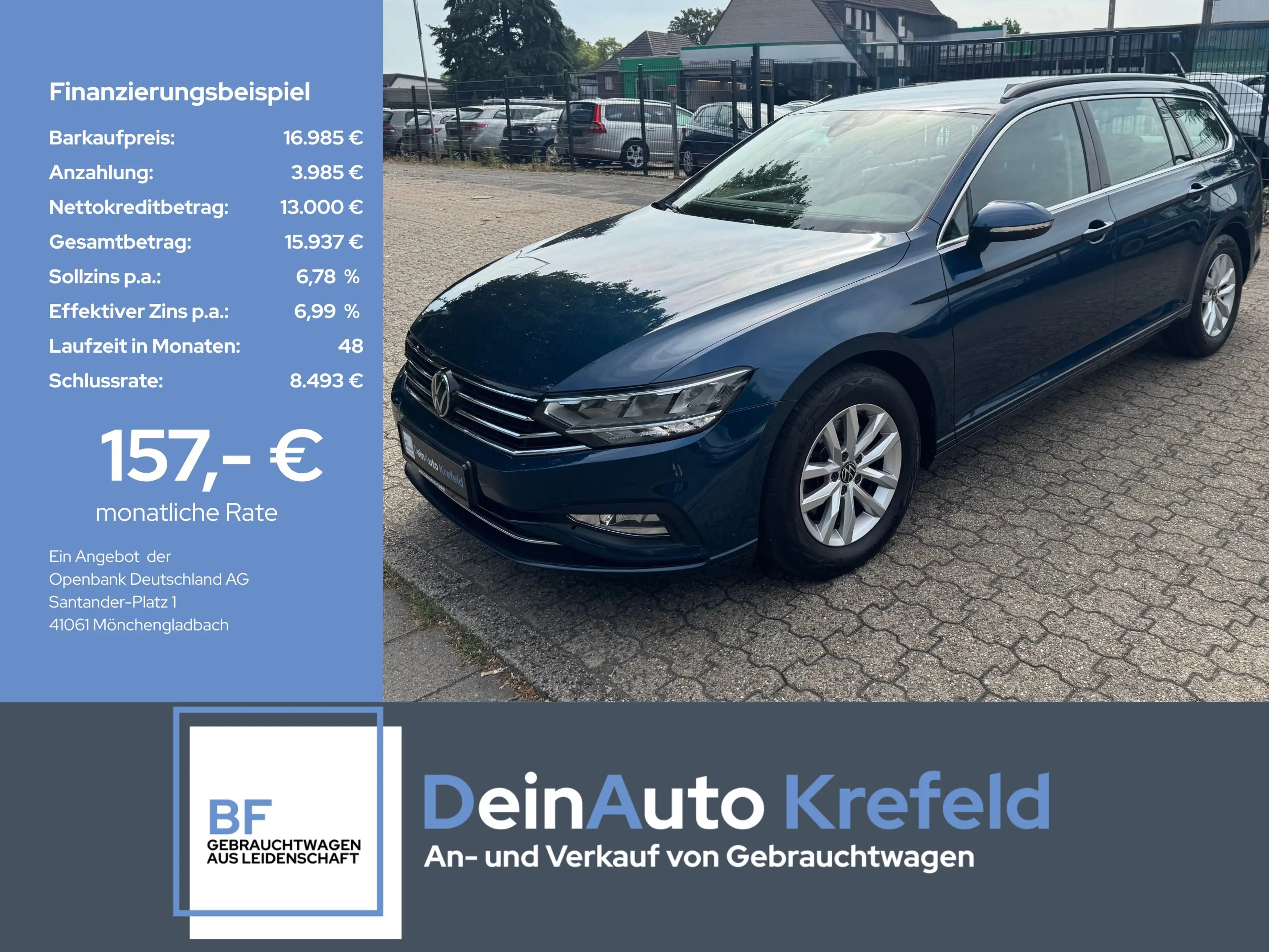 Volkswagen Passat Variant Passat Variant 2.0 TDI Business LED, ACC, Navi