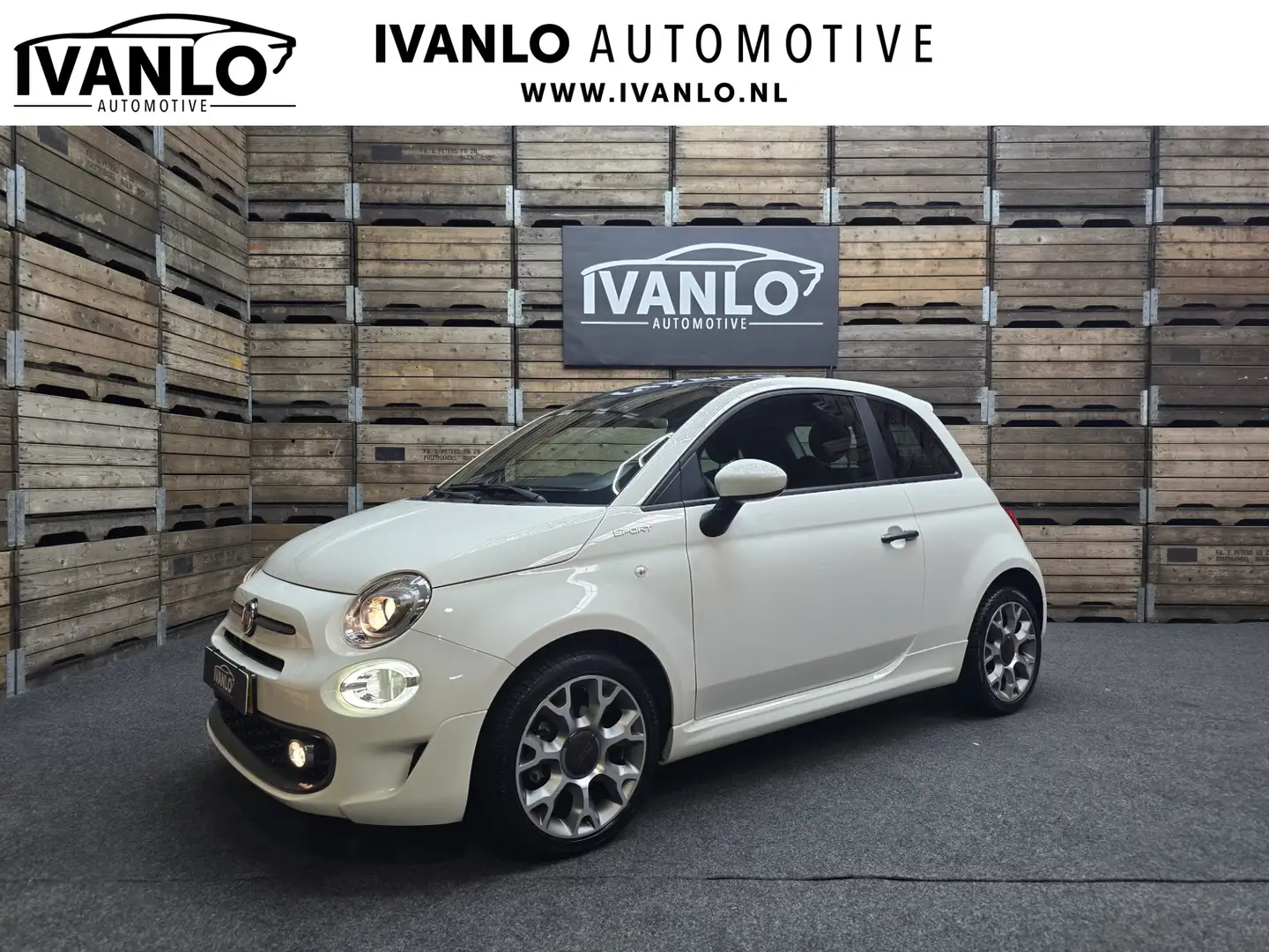 Fiat 500 1.0 Hybrid Sport Pano PDC Navi Clima Cruise 16"LM Wit - 1