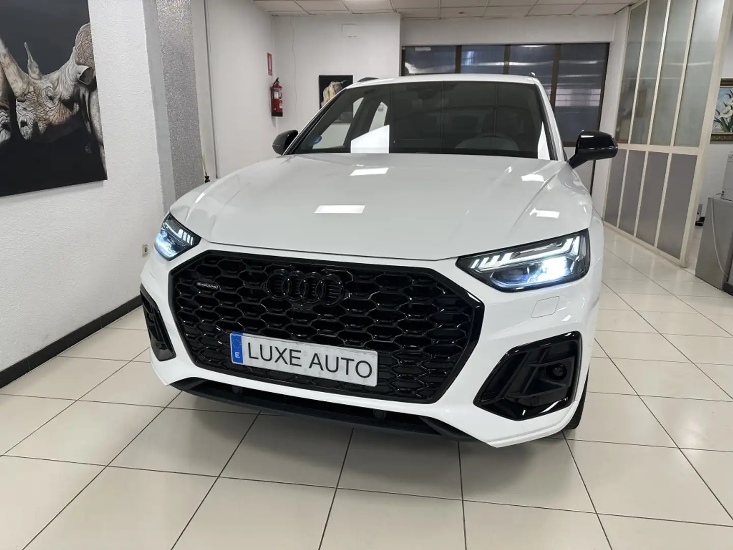 Audi 50 Sportback TFSIe Black line quattro-ultra S tronic Weiß - 2