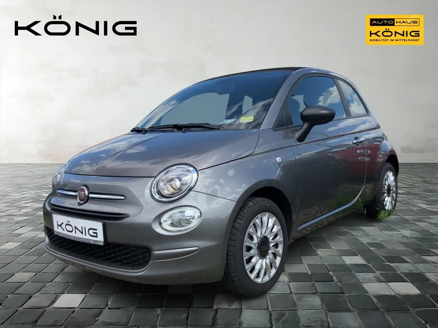 Fiat 500C DOLCEVITA, Klima, Carplay Grau - 1