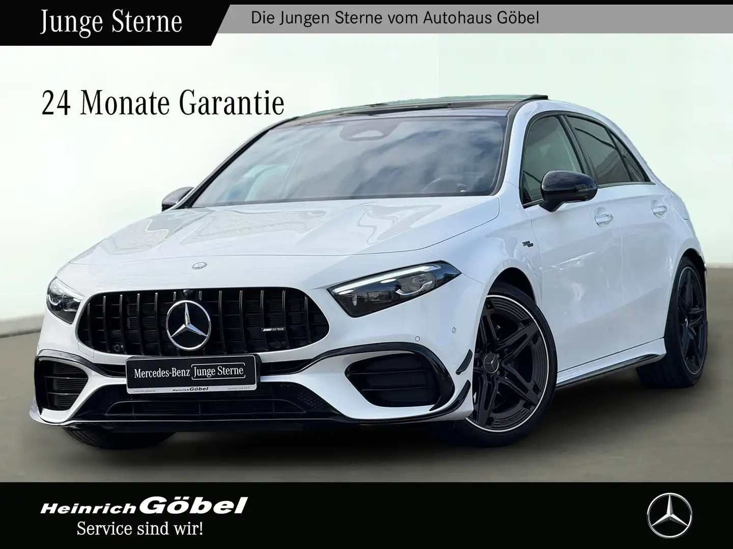 Mercedes-Benz A 45 AMG AMG A 45 S 4M FULL*PANO*BURMESTER*360°*HEAD-UP* Fehér - 1