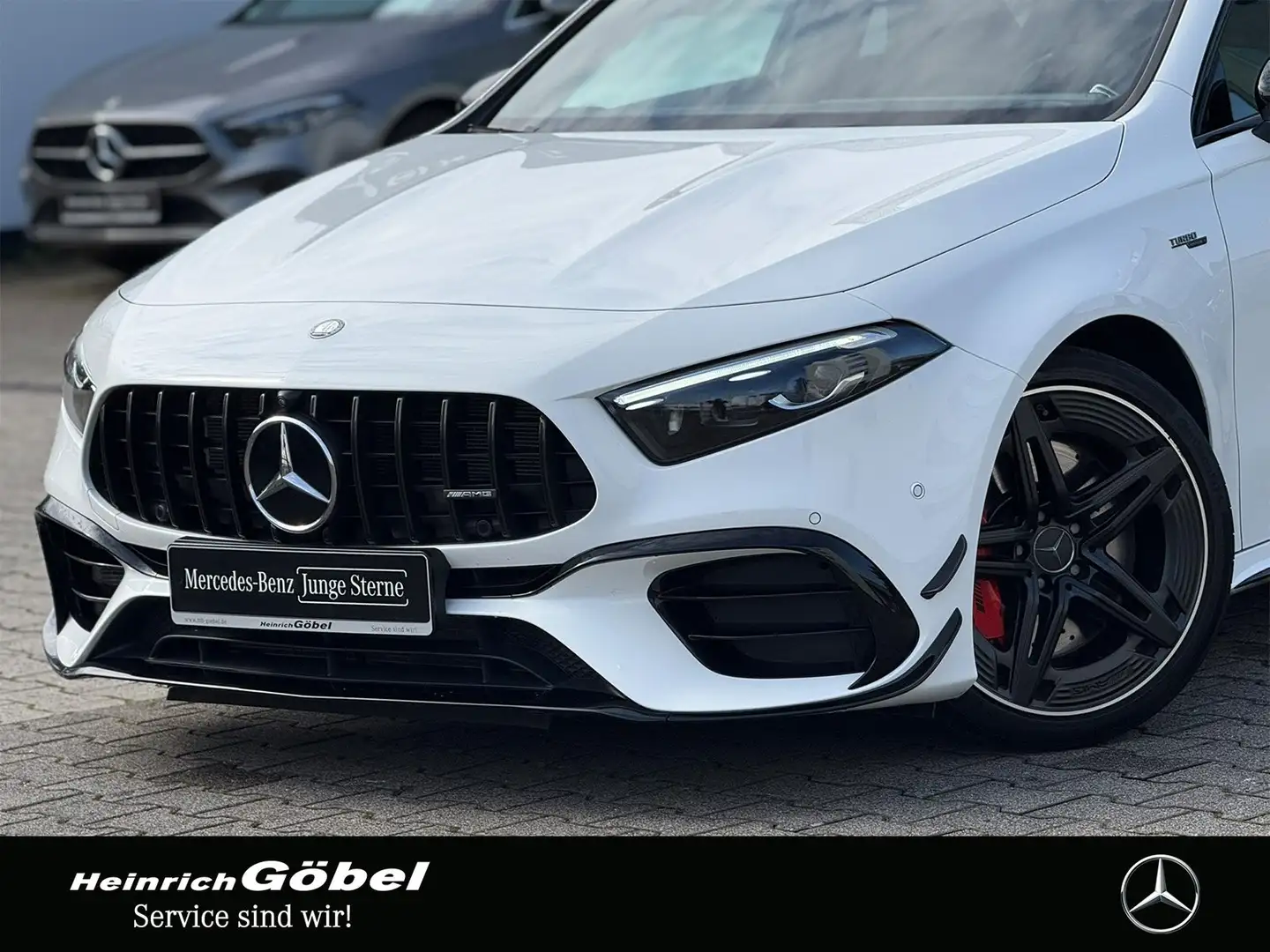 Mercedes-Benz A 45 AMG AMG A 45 S 4M FULL*PANO*BURMESTER*360°*HEAD-UP* Weiß - 2