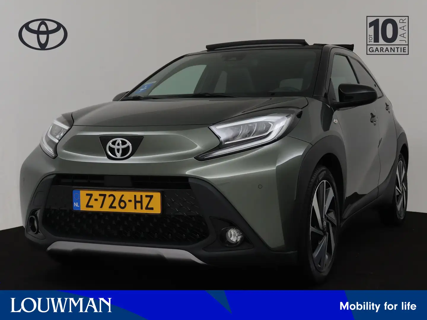 Toyota Aygo X 1.0 VVT-i MT Premium Limited | JBL | Cabriodak | P Groen - 1