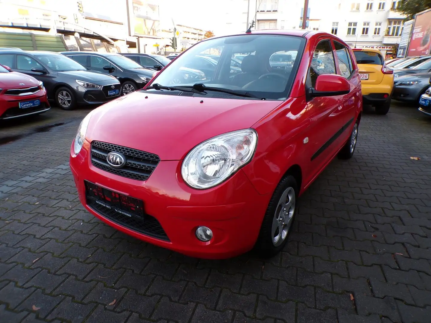 Kia Picanto 1.0 mit Klimaanlage Rot - 1