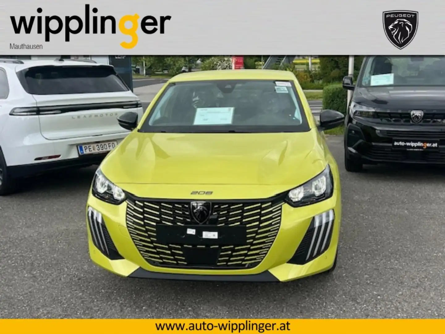 Peugeot 208 Allute Pure Tech 100PS 6G Gelb - 2