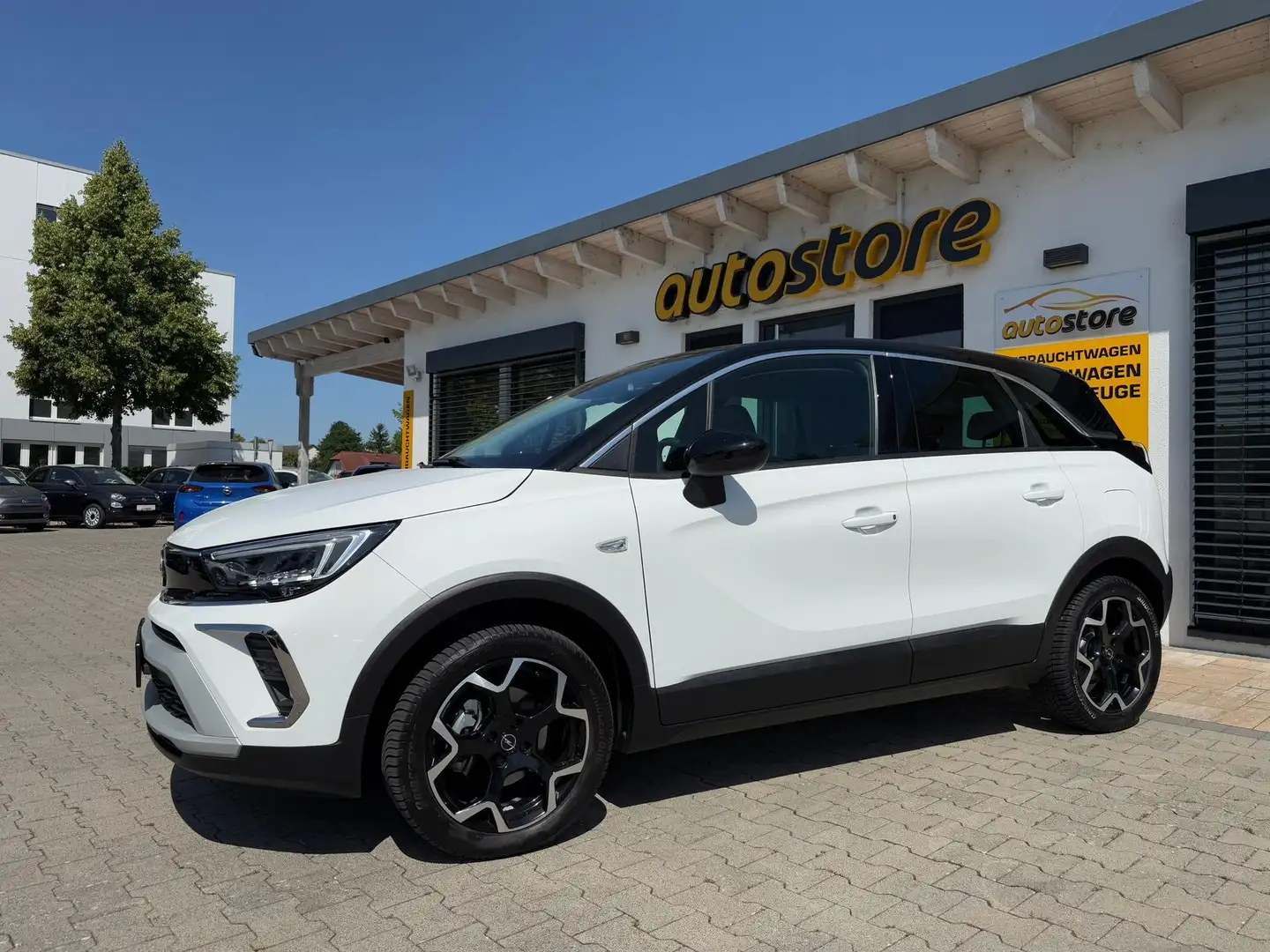 Opel Crossland 1.2 Turbo Elegance 96 kW (131 PS), Autom. 6-Gan... Blanc - 1