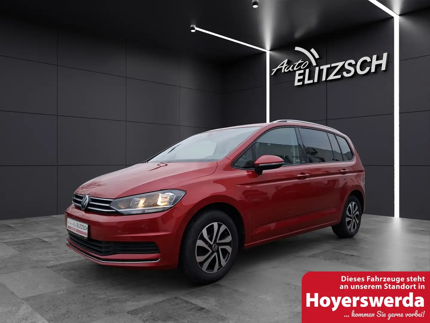 Volkswagen Touran TDI Active DSG 7-Si. AHK Navi ACC PDC SH Rot - 1