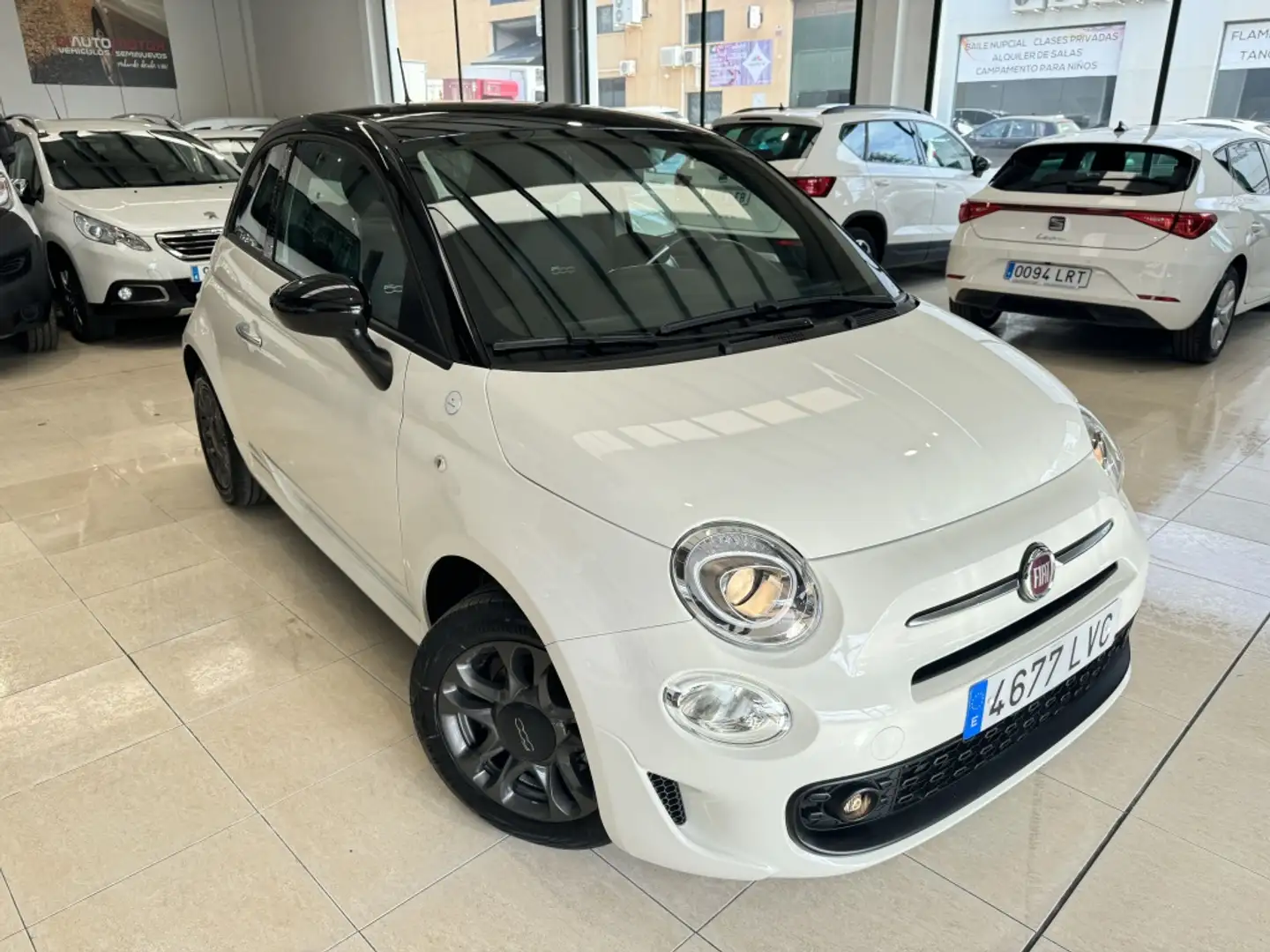 Fiat 500 1.0 Hybrid Hey Google 52kW Blanco - 2