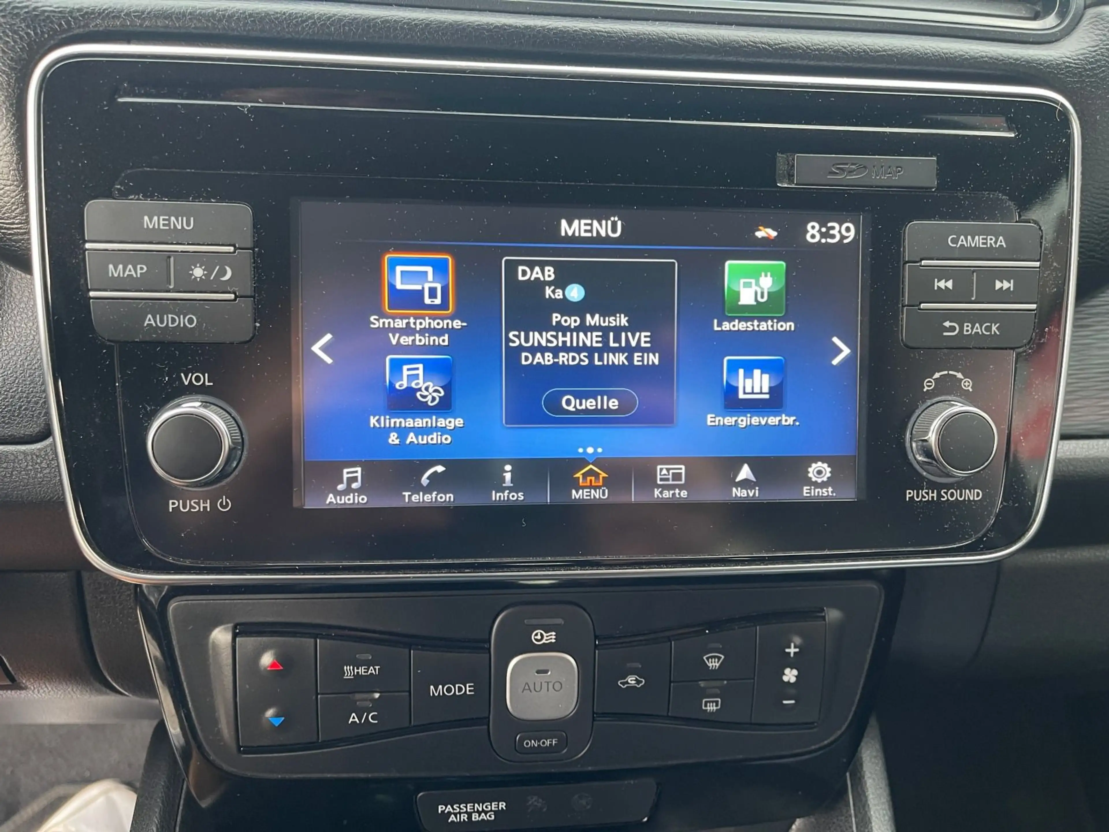 Nissan Leaf N-Connecta 40 KW Kamera Klima Navi — photo 15