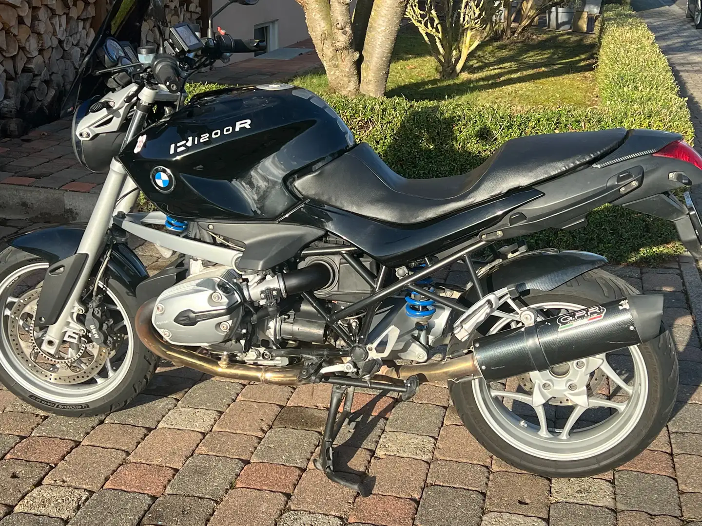 BMW R 1200 R Naked Bike Noir - 1