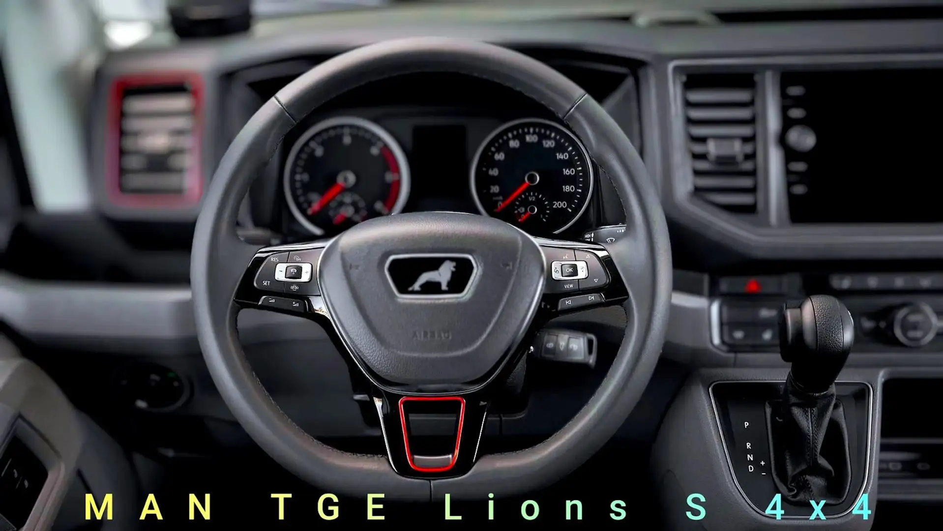 MAN TGE Individual Lions S, Allrad 4x4, 2 x Standheizung. Szary - 1