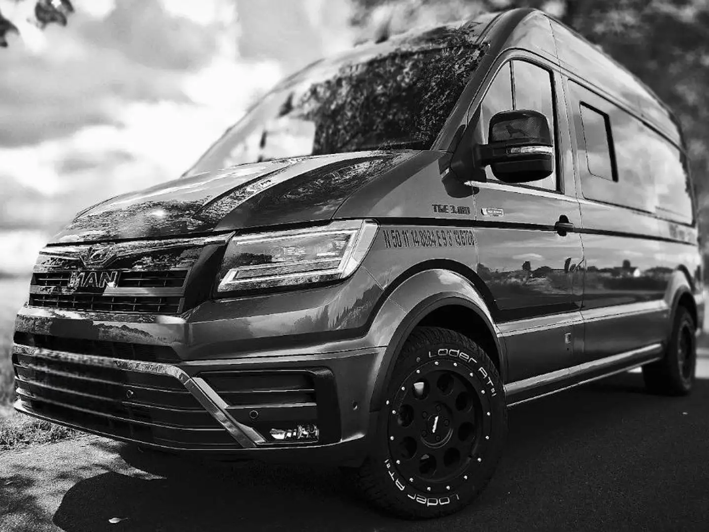 MAN TGE Individual Lions S, Allrad 4x4, 2 x Standheizung. Szary - 2