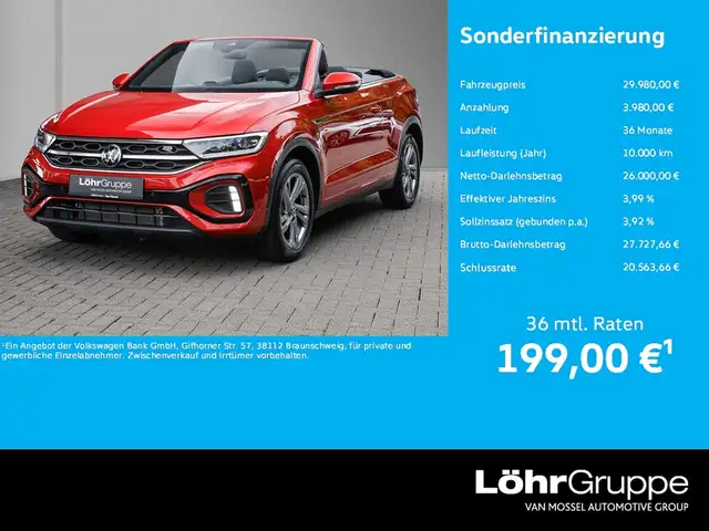 2025 Volkswagen T-Roc in Red for sale