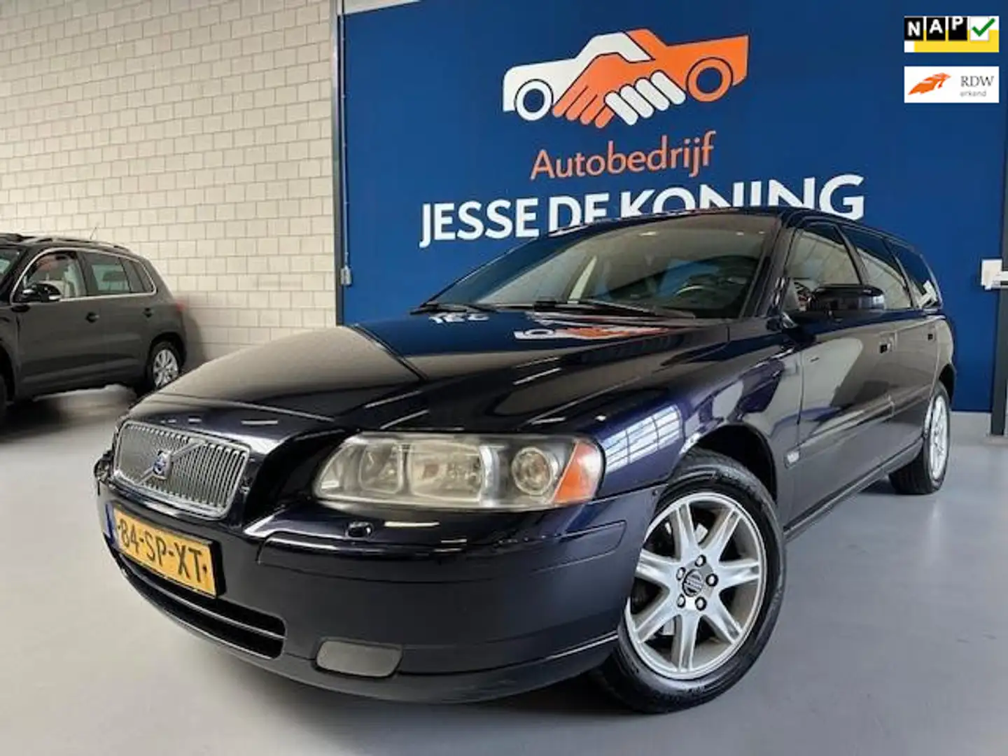 Volvo V70 2.4 Edition II Automaat LPG G3,bj.2006,leder,clima Bleu - 1