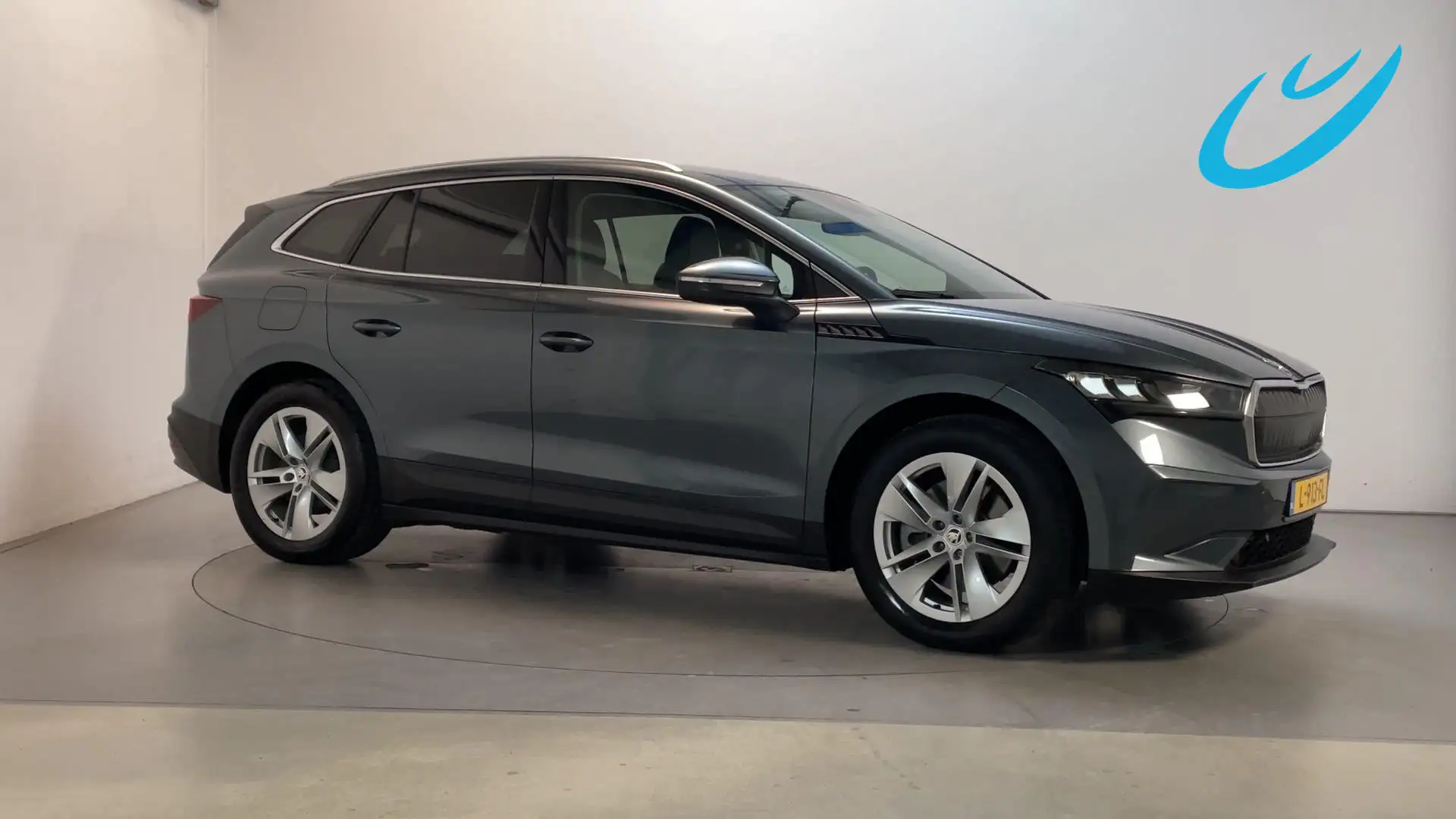 Skoda Enyaq iV 80 Camera Navigatie Sfeerverlichting DAB+ App-C Grigio - 1