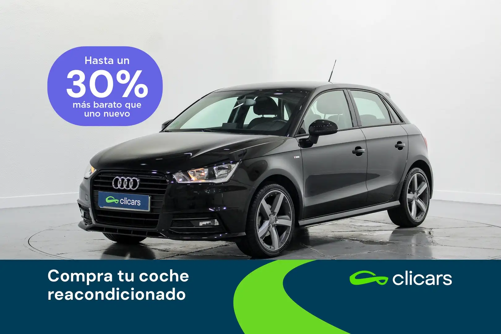 Audi A1 Sportback 1.0 TFSI Adrenalin2 Negro - 1