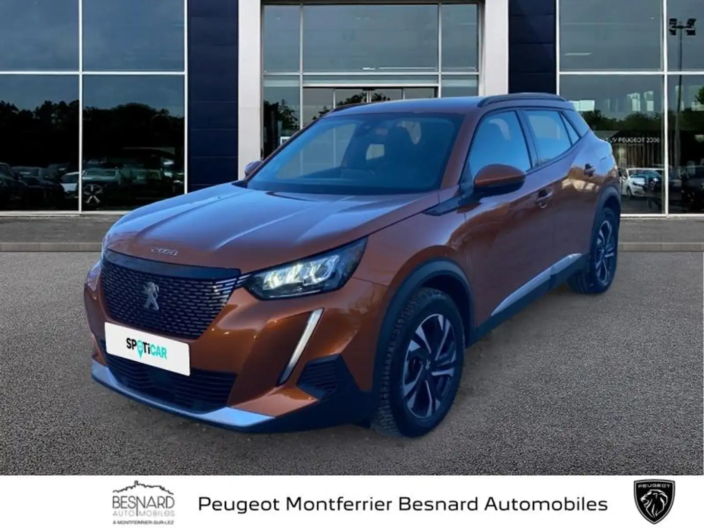 Peugeot 2008 1.2 PureTech 130ch S\u0026S Allure 7cv Orange - 1