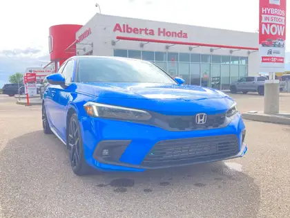 Blue 2023 Honda Civic Hatchback Hatchback Front-Wheel Drive Manual