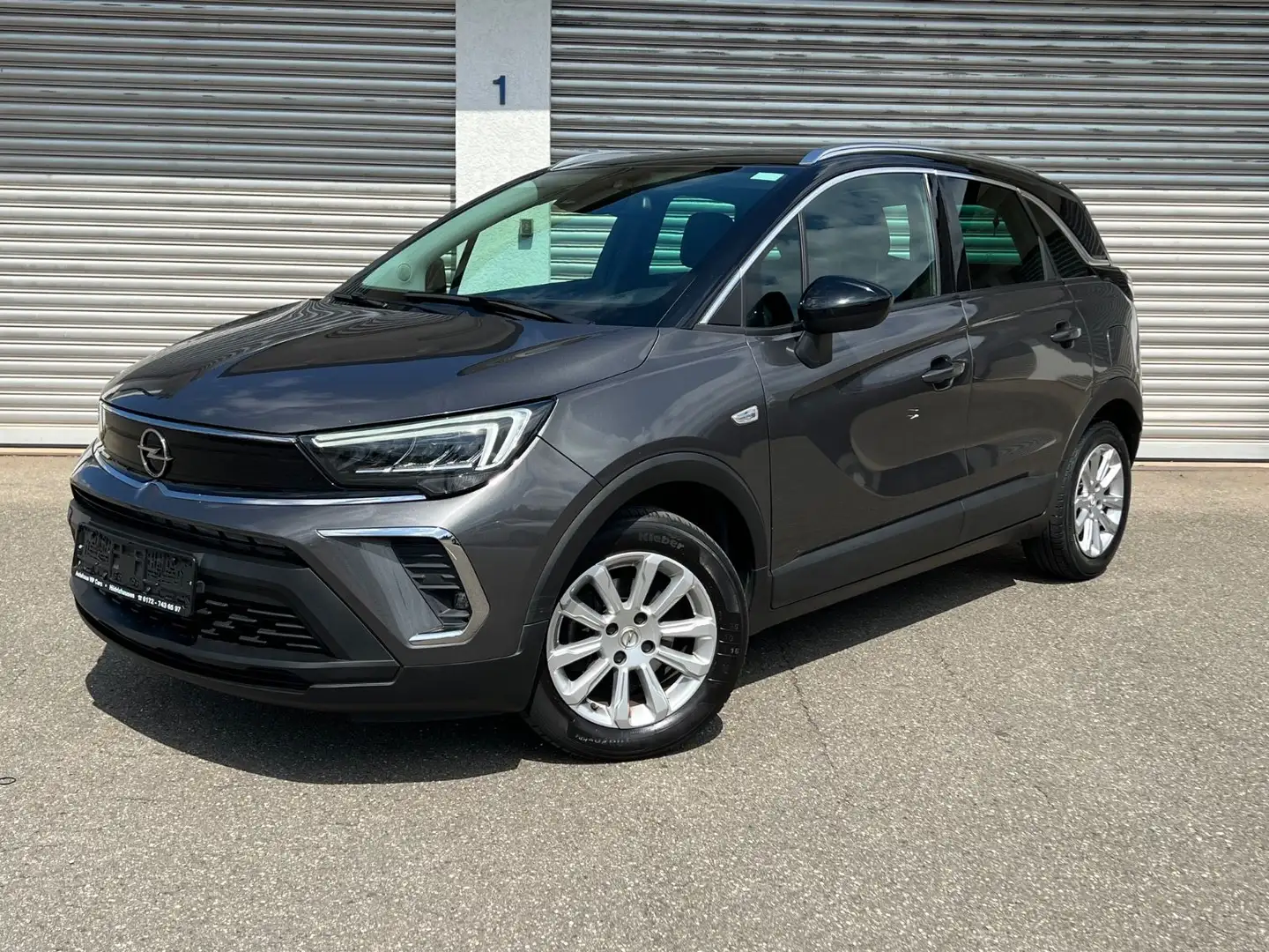 Opel Crossland X Crossland 1.2 /Elegance/LED/Xenon/Alufelgen/ Gris - 1