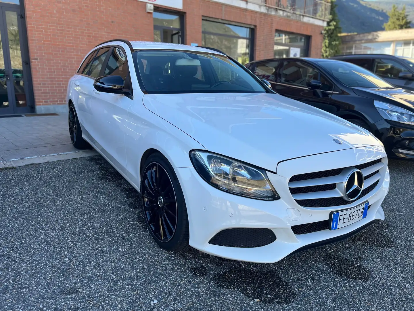 Mercedes-Benz C 200 Classe C 200 D Station Bianco - 1
