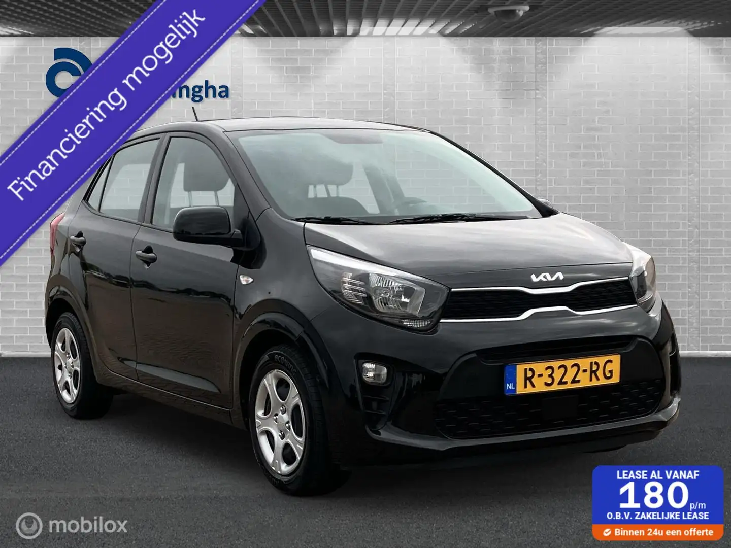 Kia Picanto 1.0 DPi ComfortLine Zwart - 1
