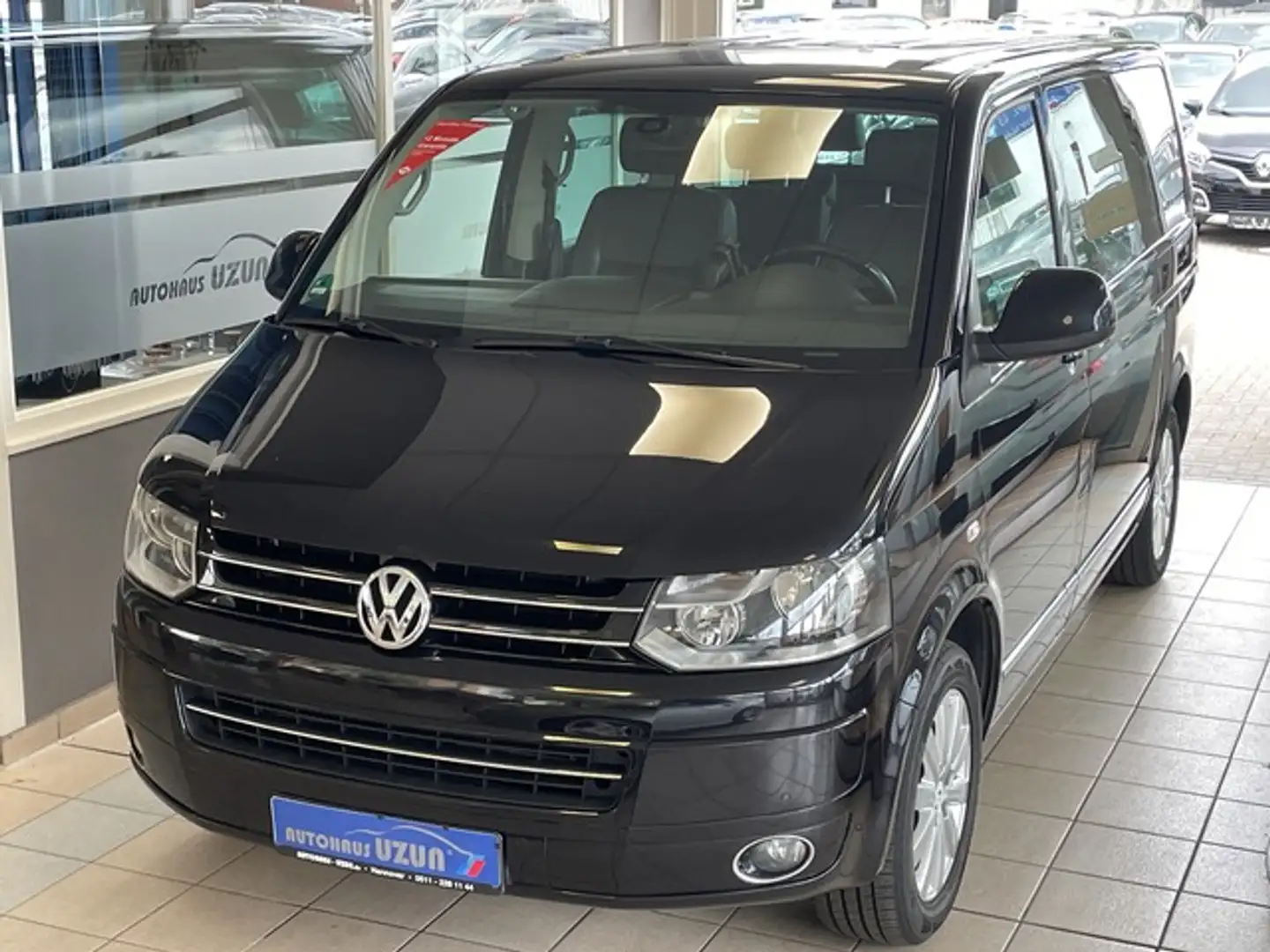 Volkswagen T5 Multivan TDI Highline 7 Sitzer Leder Navi AHK Negro - 1