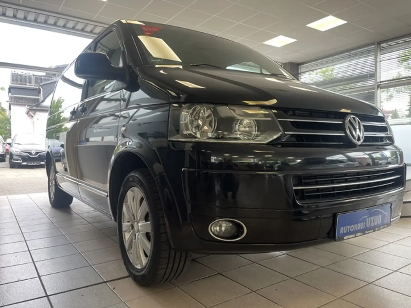 Volkswagen T5 Multivan TDI Highline 7 Sitzer Leder Navi AHK Negro - 2