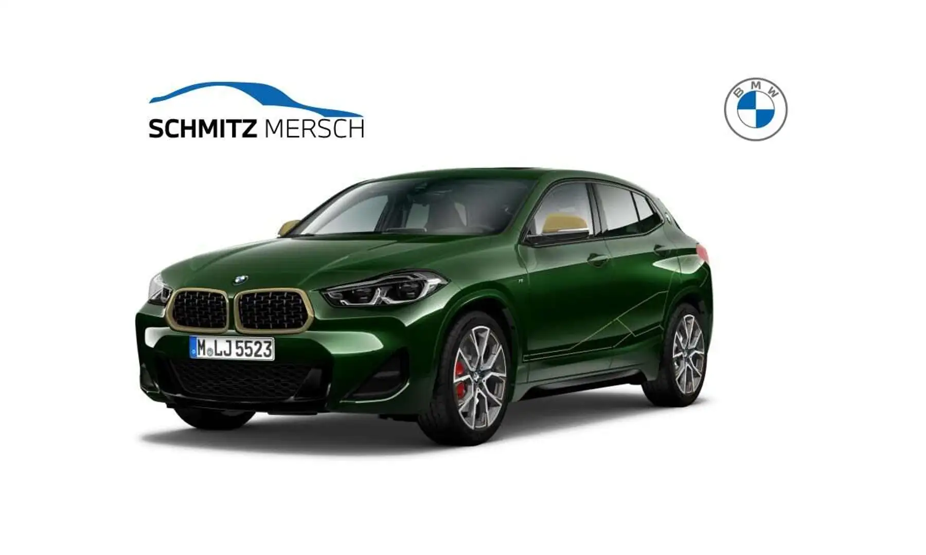 BMW X2 M 35i zelena - 1