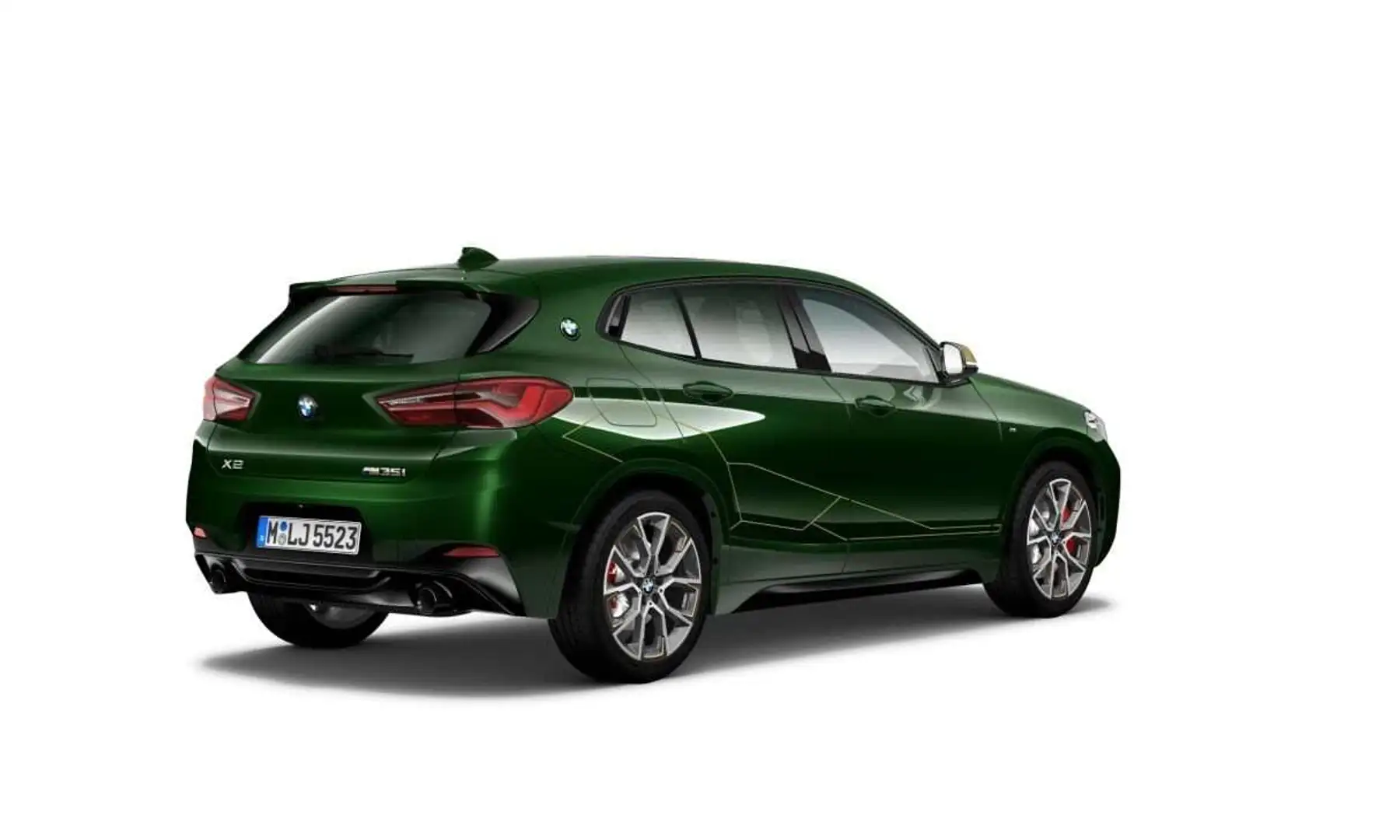 BMW X2 M 35i zelena - 2