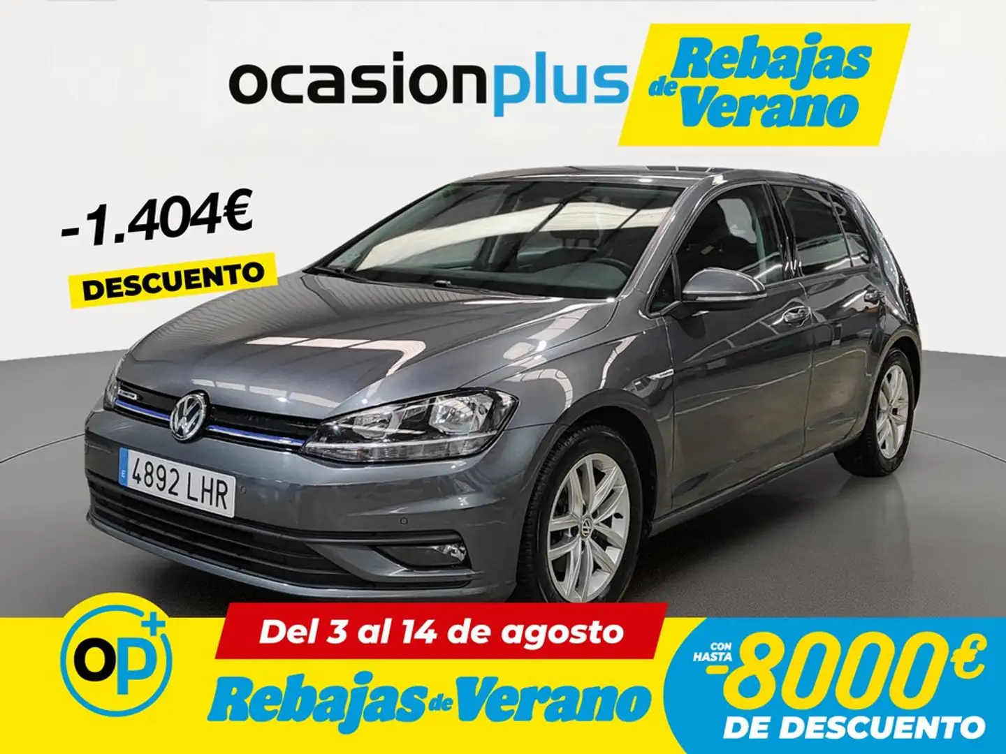 Volkswagen Golf 1.5 TSI Evo BM Last Edition 96kW Gris - 1
