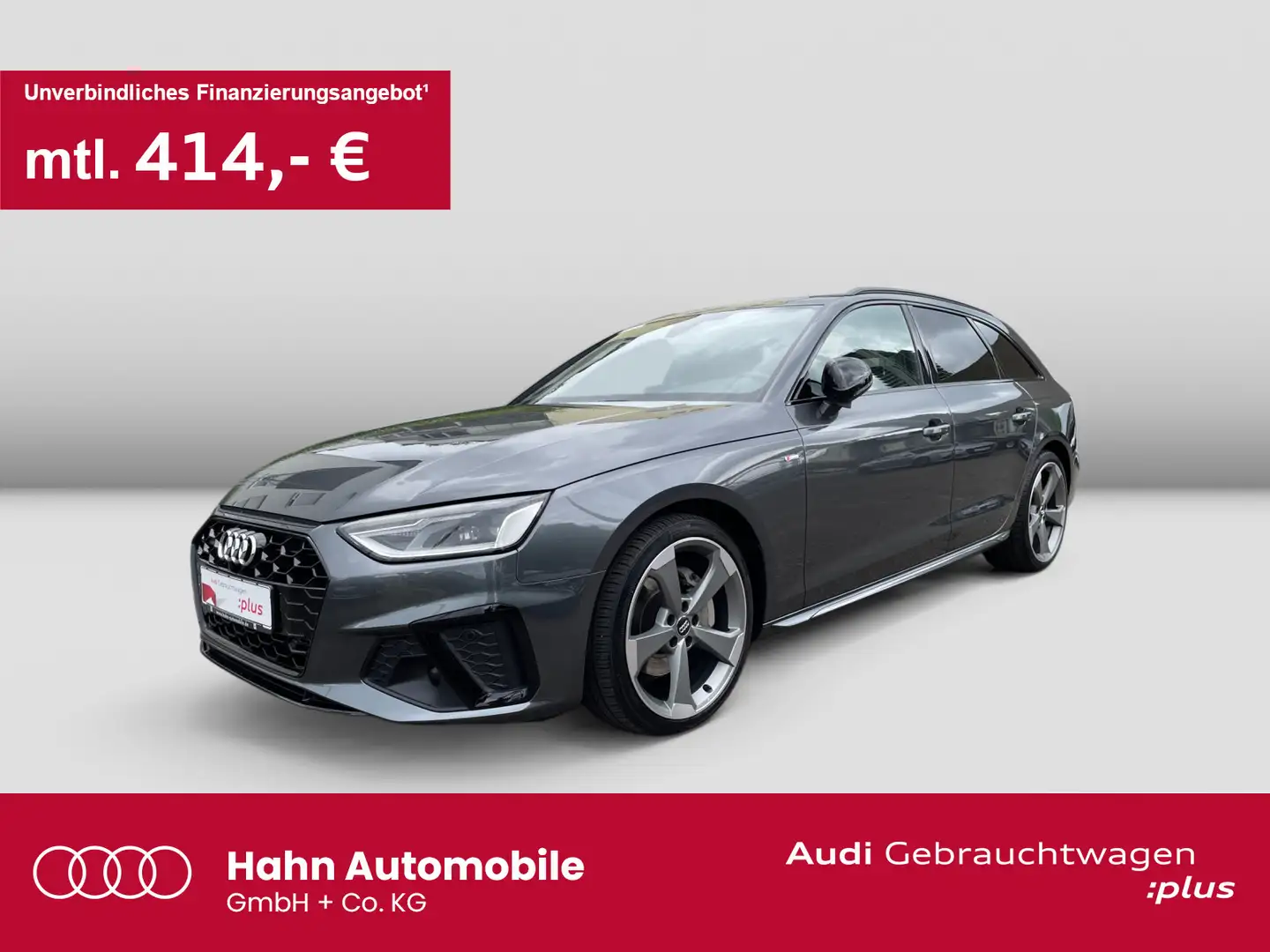 Audi A4 40TDI quattro S-trc S-line Nav Pano CAM Nero - 1