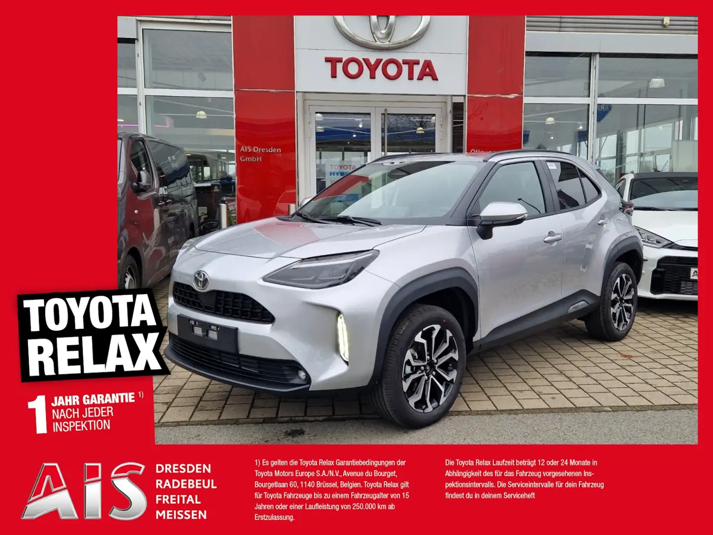 Toyota Yaris Cross 1,5 VVT-iE Hybrid Teamplayer Argent - 1