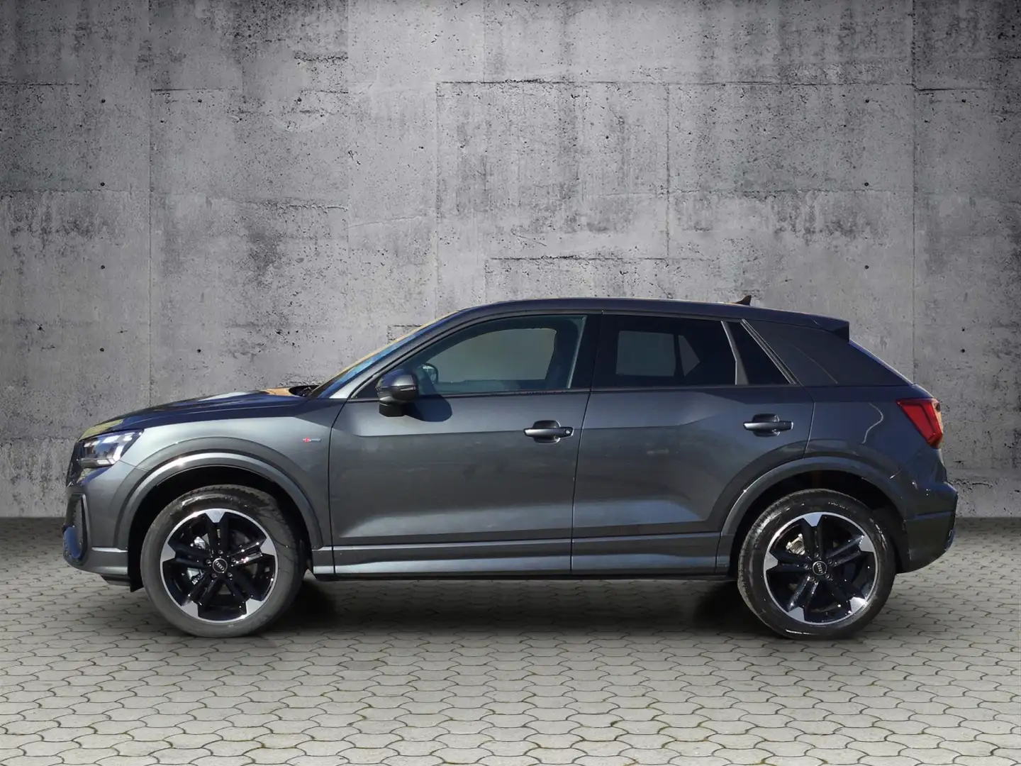 Audi Q2 S line 35 TFSI S tronic Matrix/SHZ KLIMA LEDER AL Gris - 2