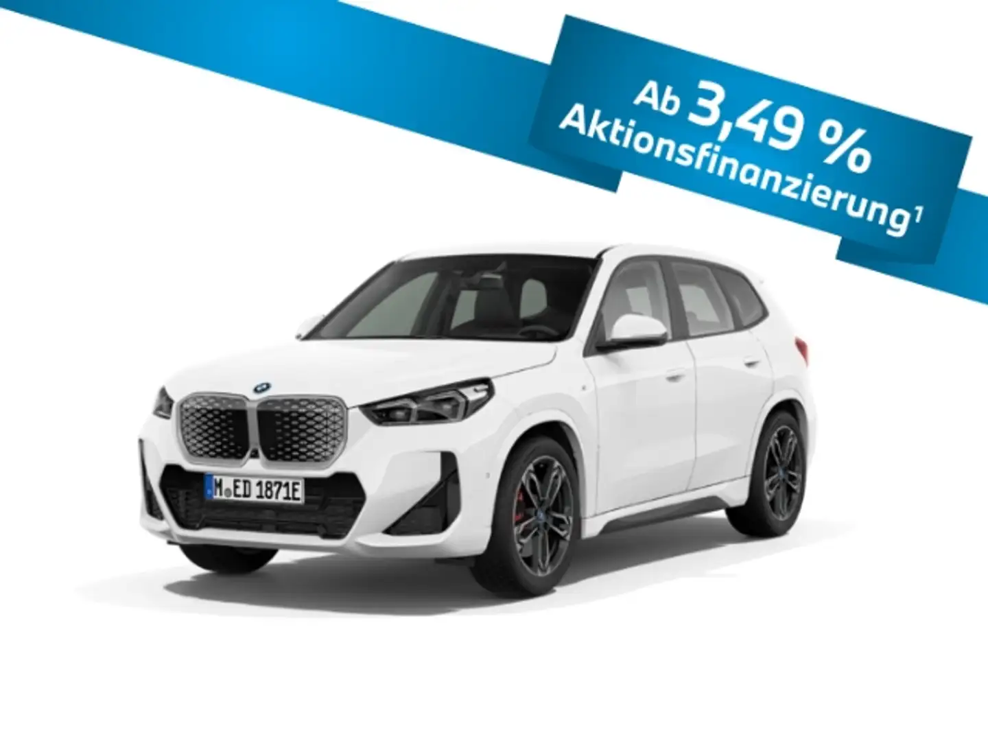 BMW iX1 xDrive30 M-Sport-Pro Head-Up AHK 19'' 360Grad Weiß - 1