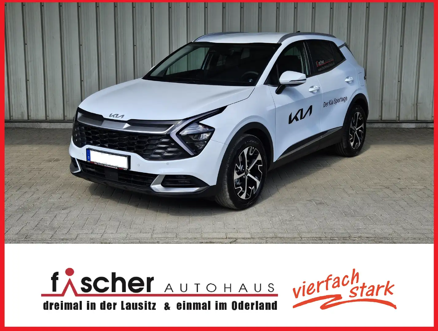 Kia Sportage 1.6T 48V 2WD DCT ULTIMATE LEDER Weiß - 1