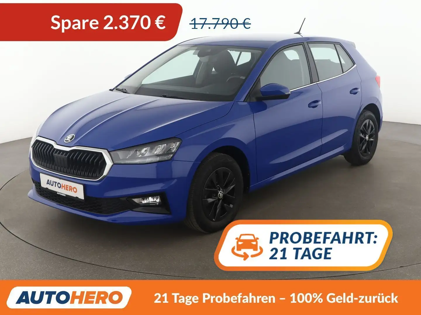 Skoda Fabia 1.0 TSI Style*LED*TEMPO*PDC*SHZ*KLIMA*GARANTIE* Blau - 1