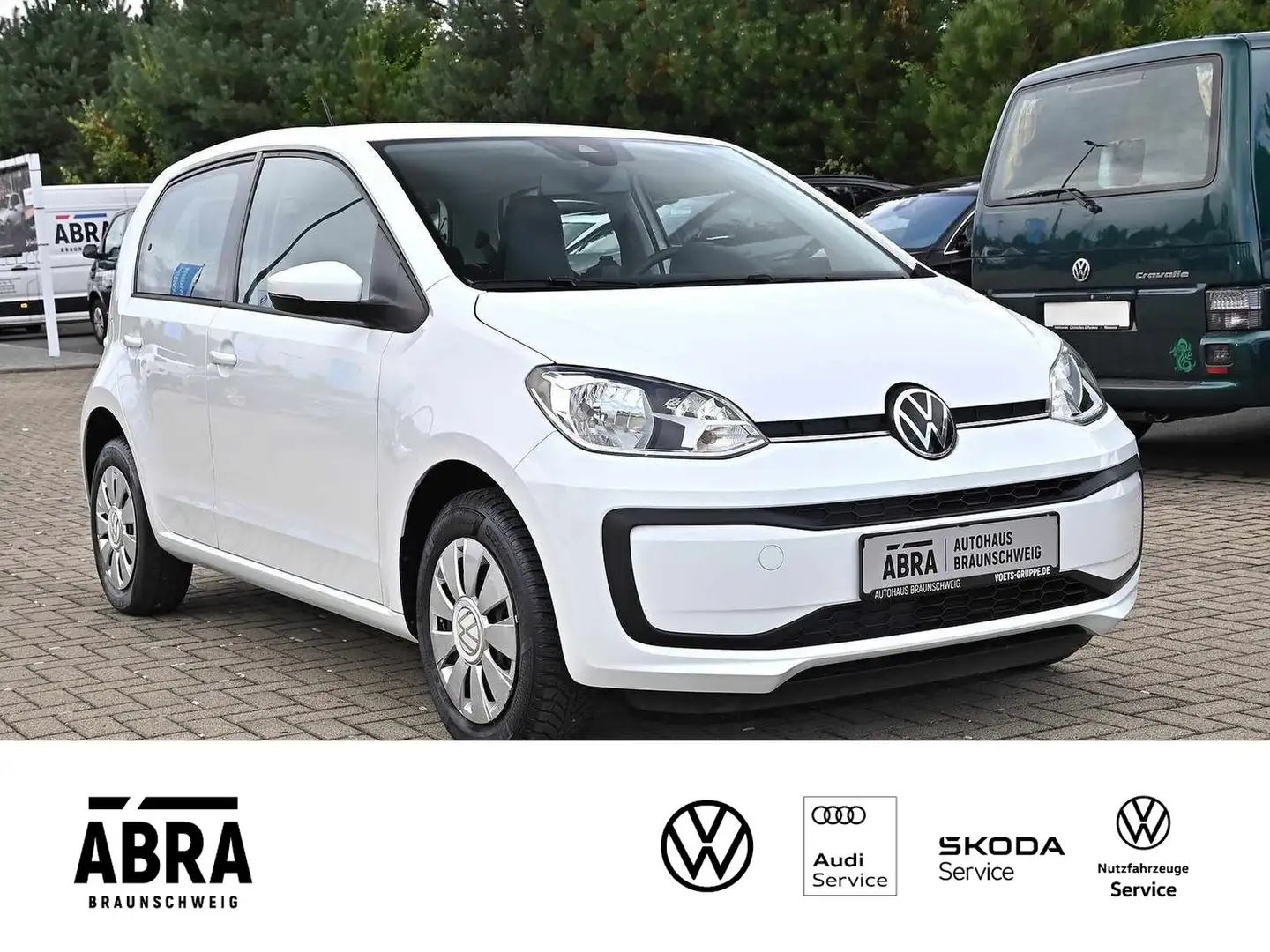 Volkswagen up! 1.0 move CAM+PDC+GRA+KLIMA+DAB+ Weiß - 2