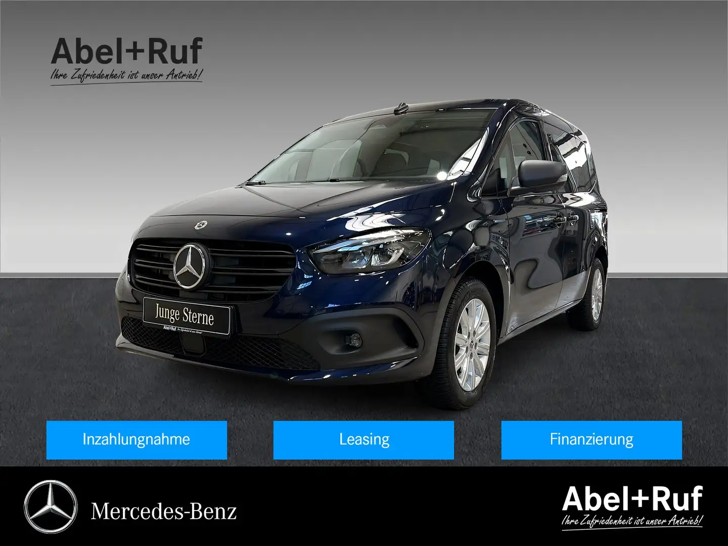 Mercedes-Benz eCitan TourerPRO Standard Totw+Klima+DAB+LED+SHZ Blau - 1