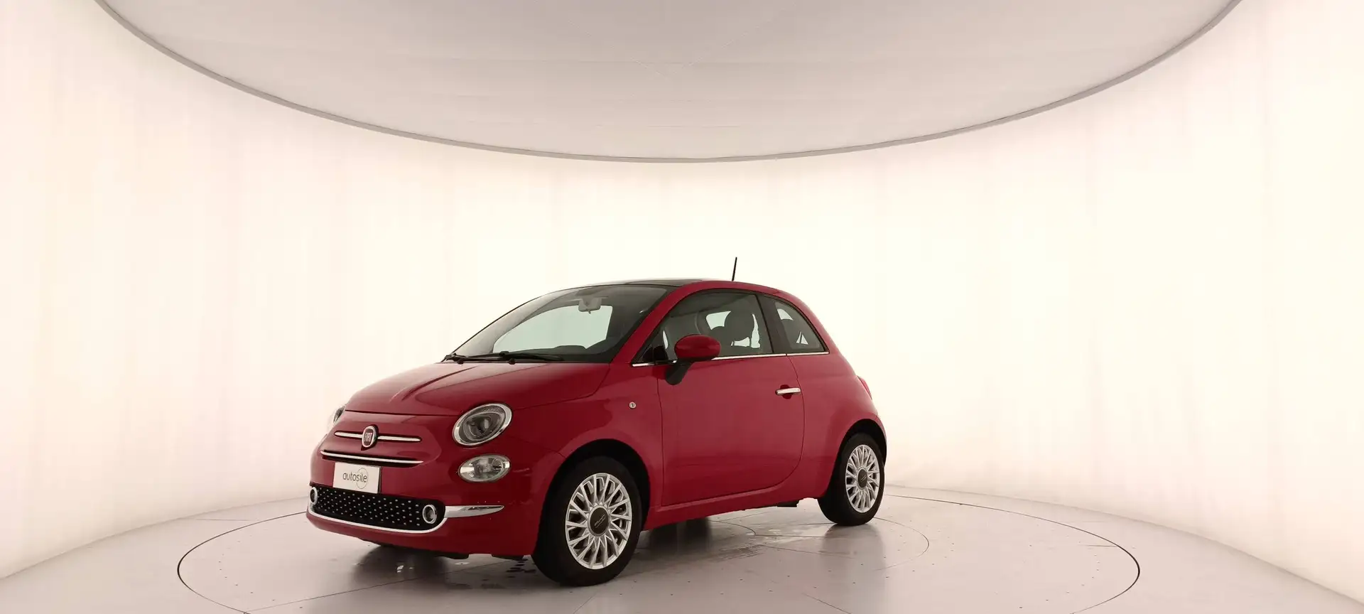 Fiat 500 1.2  Lounge Rosso - 1
