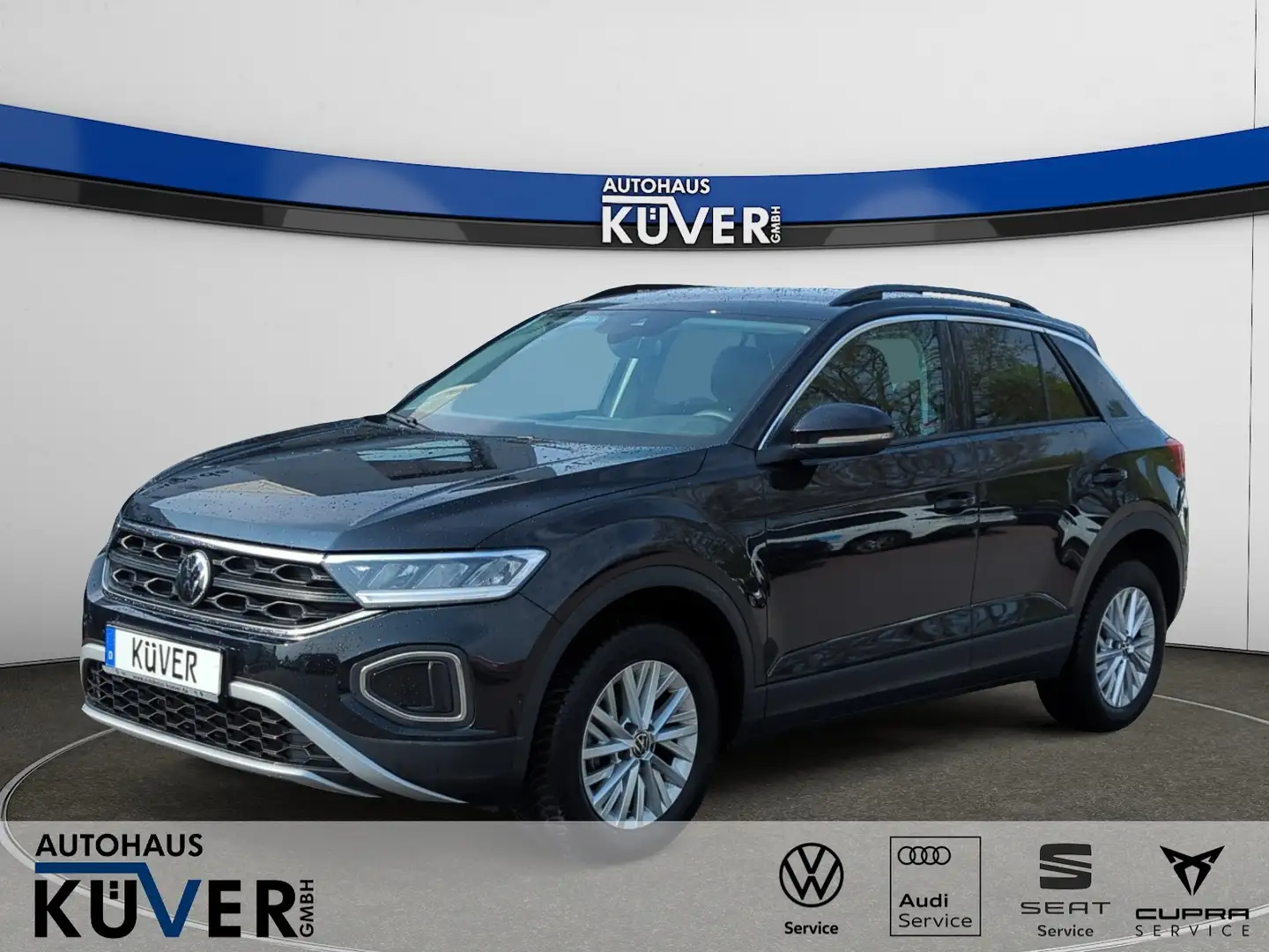 Volkswagen T-Roc Life 1,5 TSI DSG LED+ACC+Einparkh.+16´´ Schwarz - 1